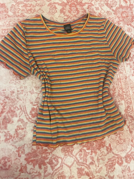 wild fable Other - Striped Short Sleeve Tee - Multicolor